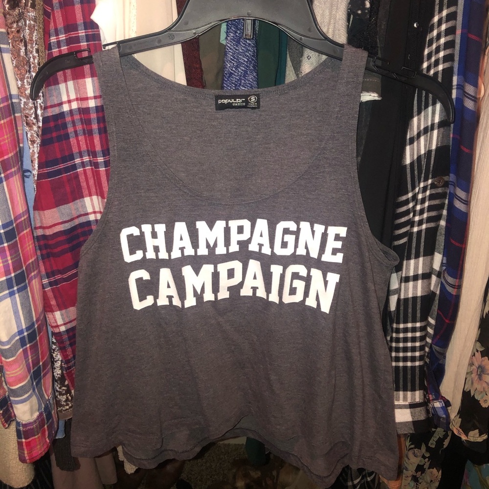 Fun Champagne Tank @ Brunch, Bachelorette, or Pool